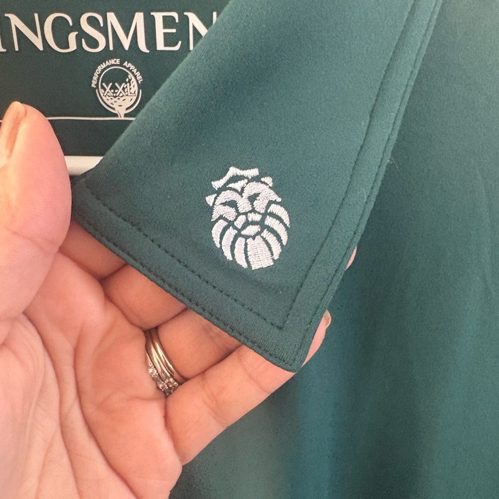 NWOT Men's Forrest Green Kingsmen Golf Polo Shirt XLL